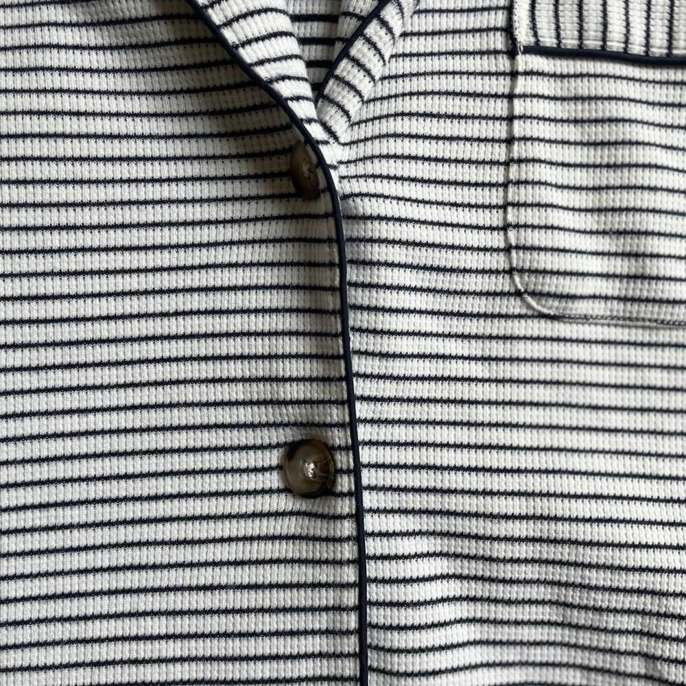 Madewell Bedtime Striped Pajama Top ~ XS ~ - Picture 2 of 3